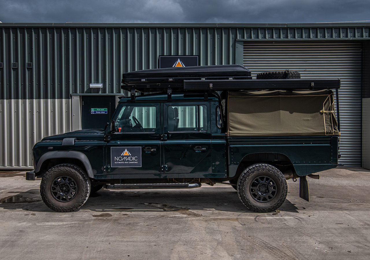 The Classic Defender 130 from the Nomadic Scotland fleet