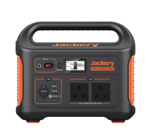 Jackery Explorer- Portable Power Station that keeps up to eight devices charged whilst you explore