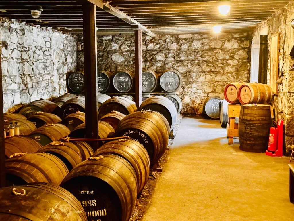 Whisky barrels